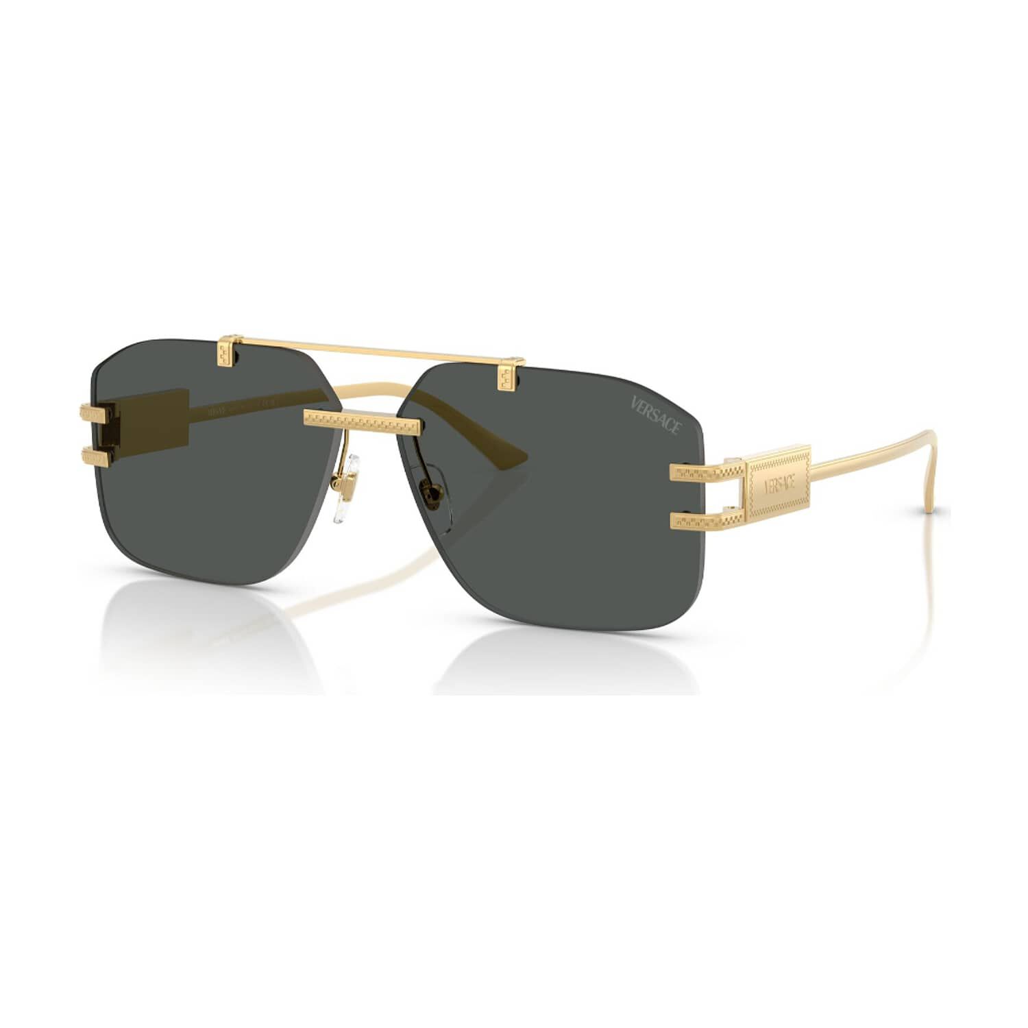 Lentes De Sol Dorado Versace image number 0.0