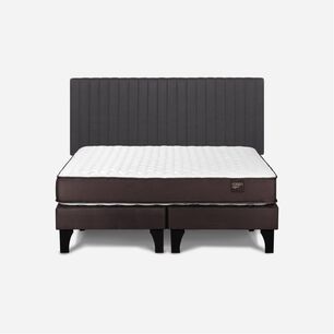 Cama Europea Rosen New Ergo T / 2 Plazas / Base Dividida + Respaldo