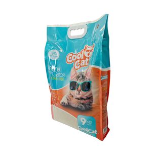 Arena Sanitaria Aglutinante Para Gato 9kg Cool Cat