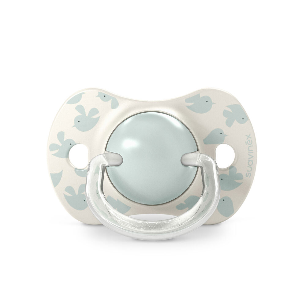 Pack Chupetes + Mamadera 270ml Birdies Verde 6-18m image number 2.0