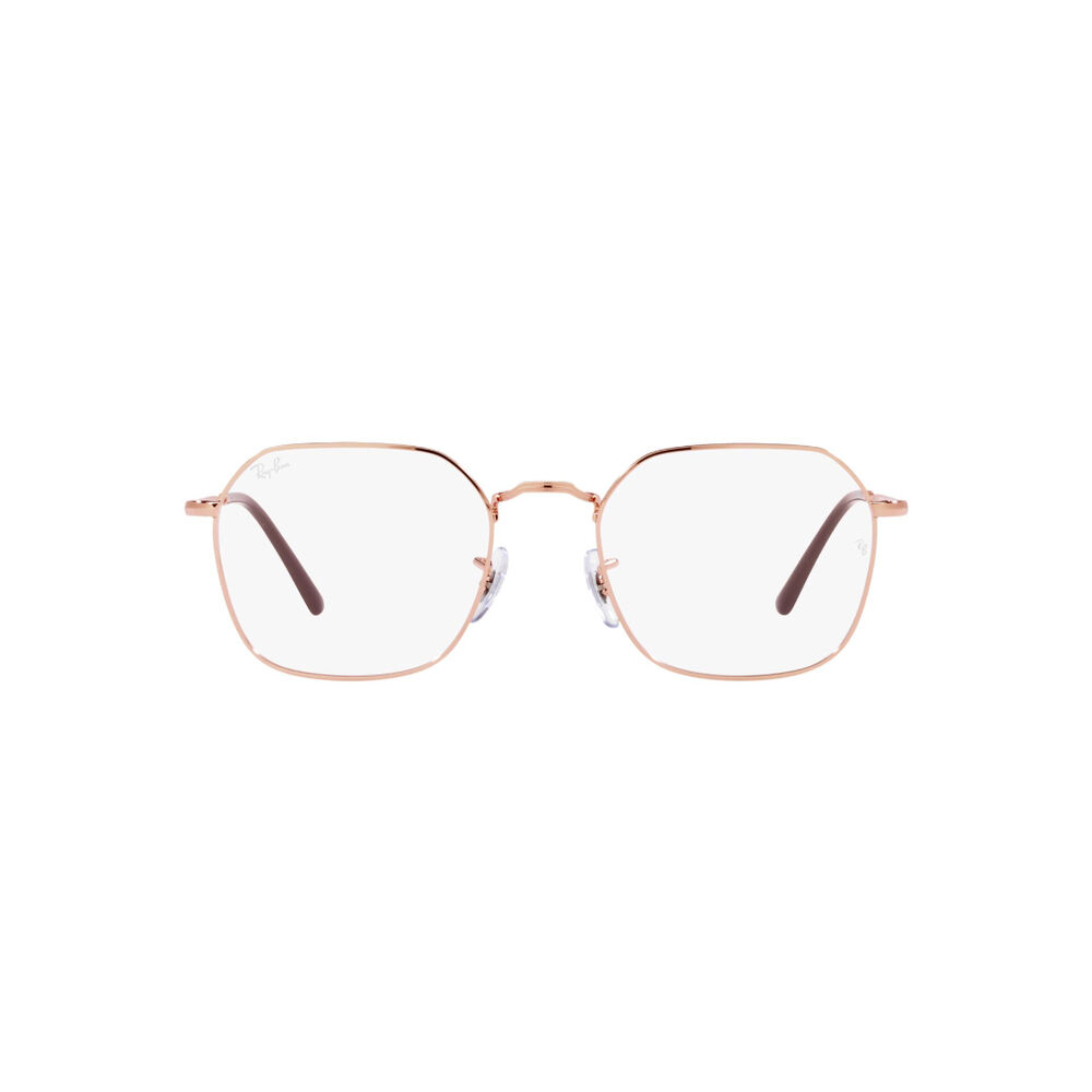 Lentes Ópticos Jim Oro Rosa Ray-ban Optical image number 0.0