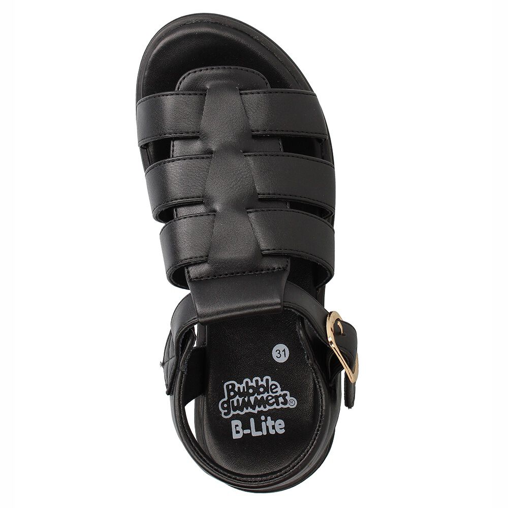 Sandalia Ni&ntilde;a Bubblegummers Dunia Negro image number 5.0