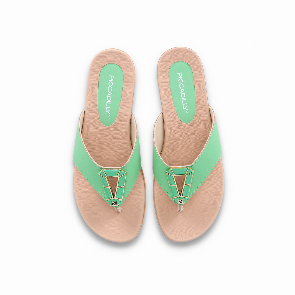 Sandalia Mujer Verde Mari Piccadilly image number 3.0