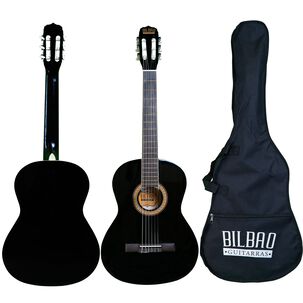 Guitarra Cl&aacute;sica Bilbao Bil-44-bk + Funda