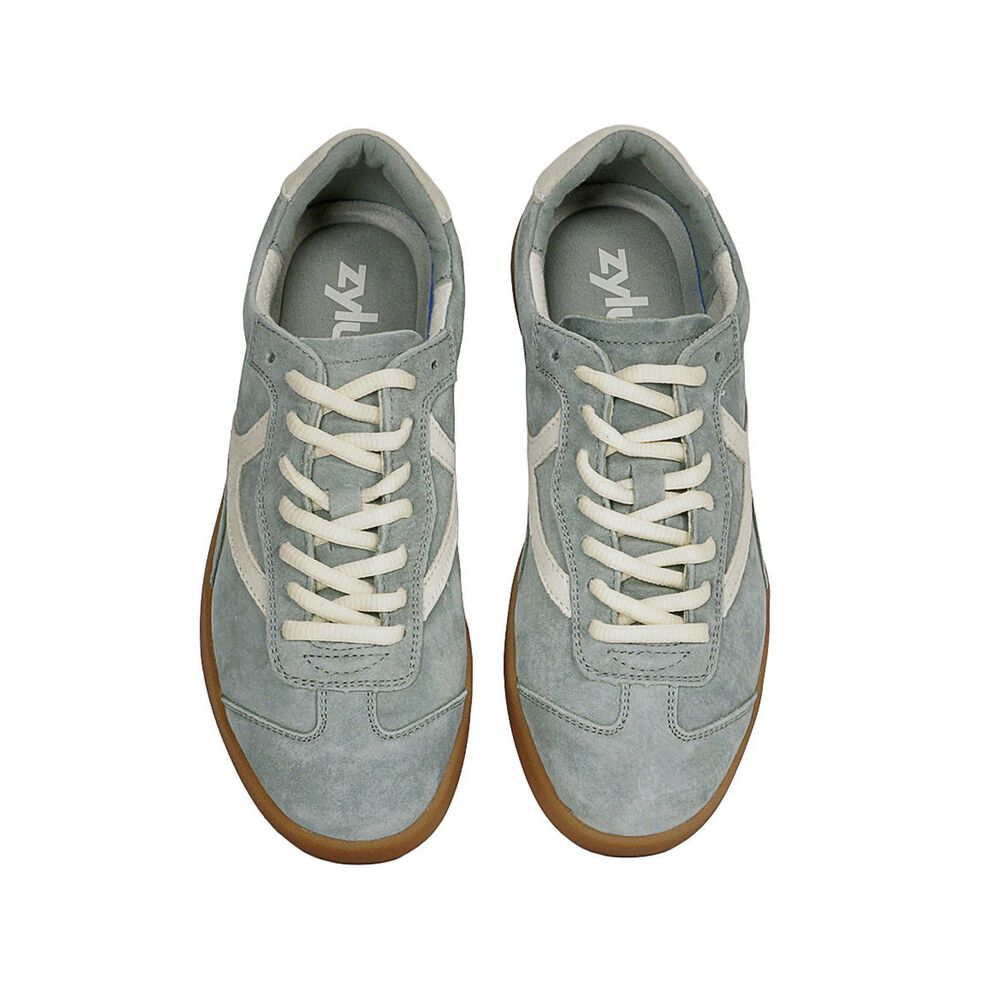 Zapatilla Cuero Urbana Amanda Verde image number 2.0