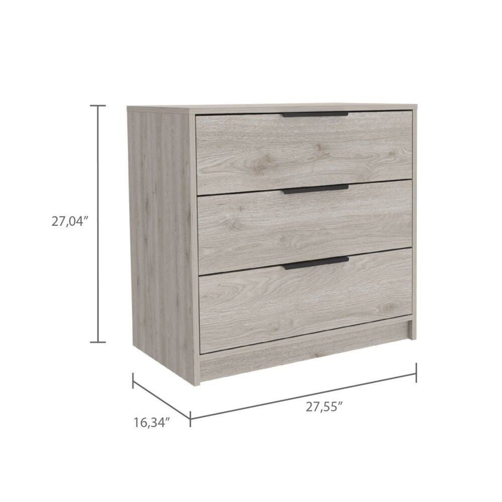 Comoda 3 Cajones Fm-001c - Cafe Claro image number 7.0