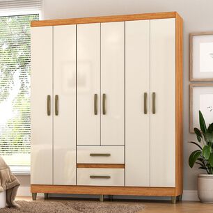 Cl&oacute;set Vekkahome Coimbra / 6 Puertas / 2 Cajones