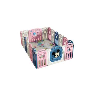 Corral 1.2*1.8m Rosado Con Alfombra Lubabycas