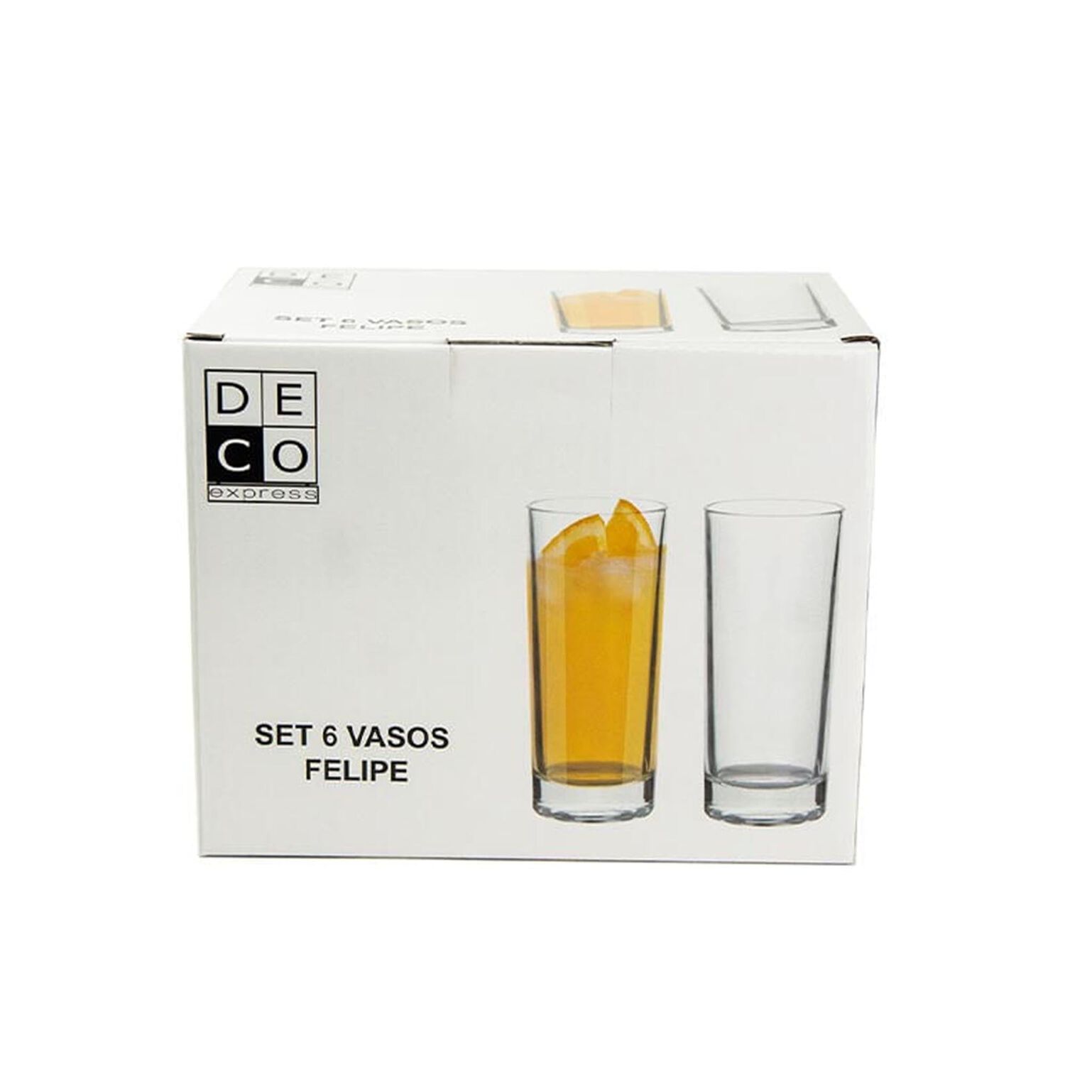 Set 6 Vasos Felipe 300 Ml image number 4.0