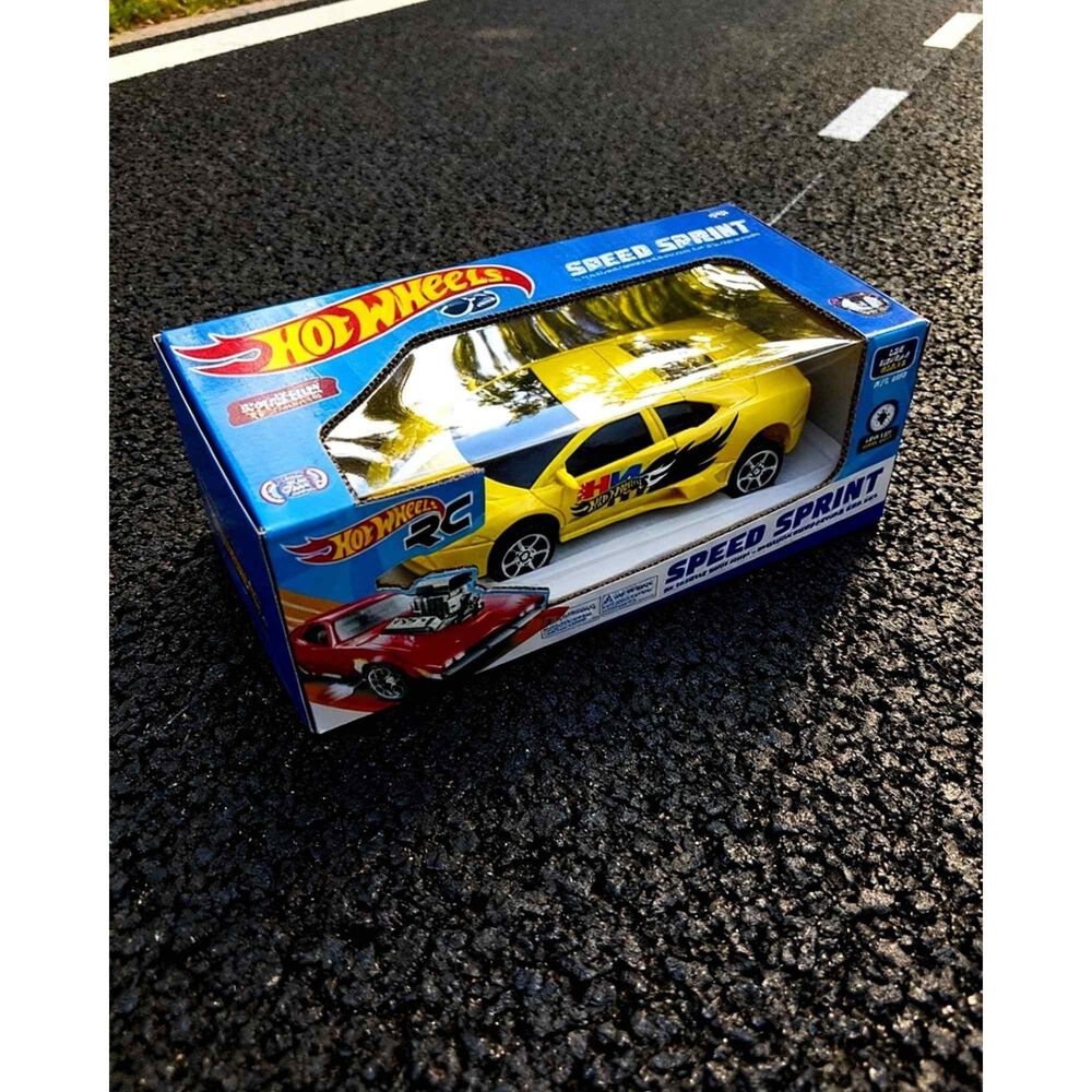 Auto A Control Remoto Hot Wheels Speed Sprint Con Luces image number 3.0