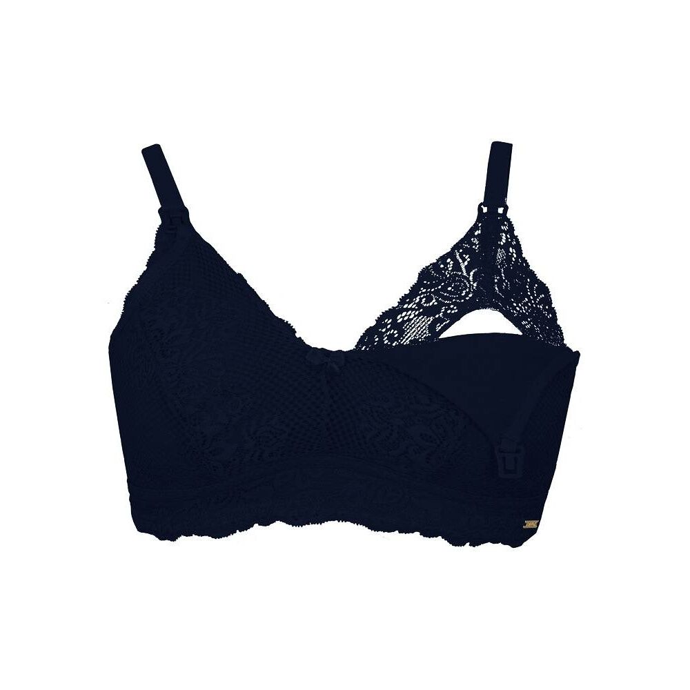 Sosten Lactancia Full Encaje Azul 2rios image number 1.0