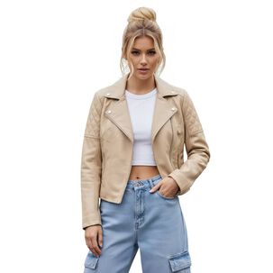 Chaqueta Ecocuero Aviadora Mujer Atenea