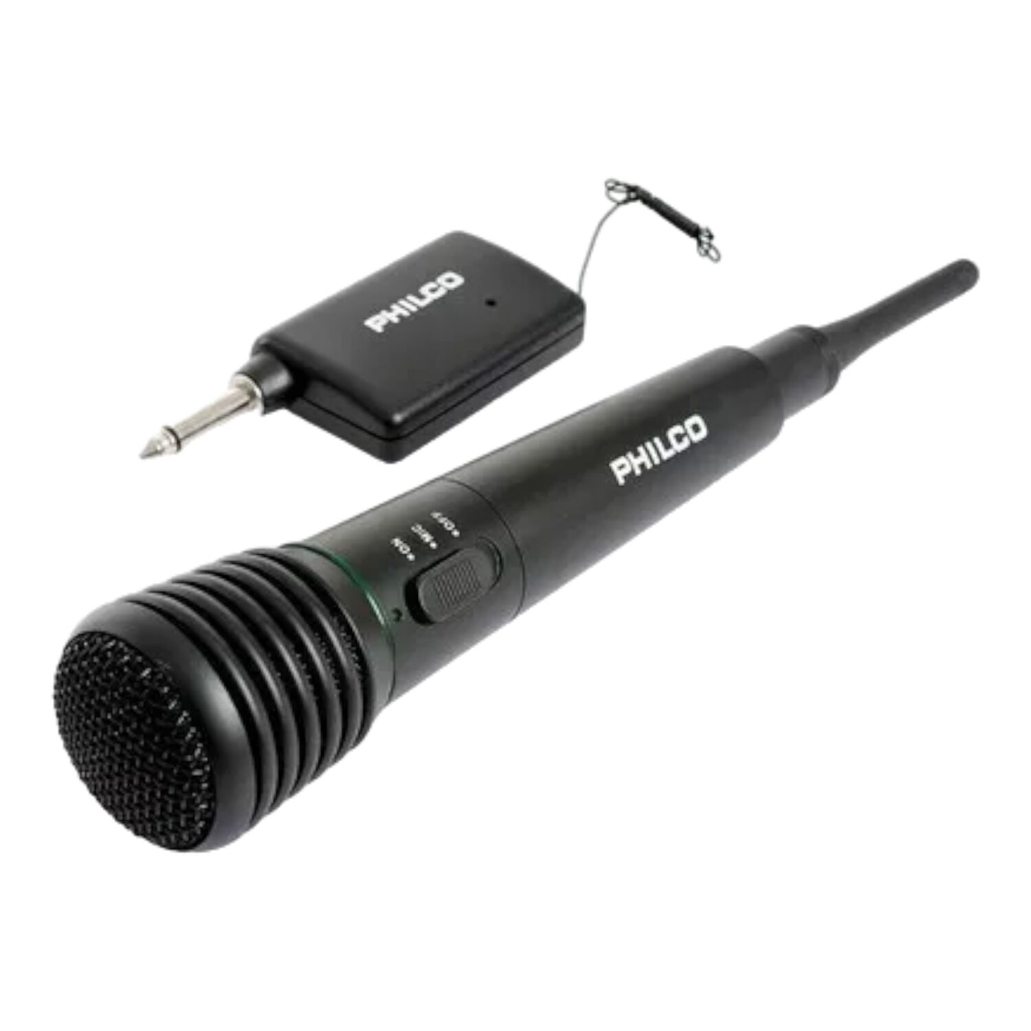 Micr&oacute;fono Inal&aacute;mbrico Vhf Multiprop&oacute;sito Hifi Philco Wm308 image number 2.0