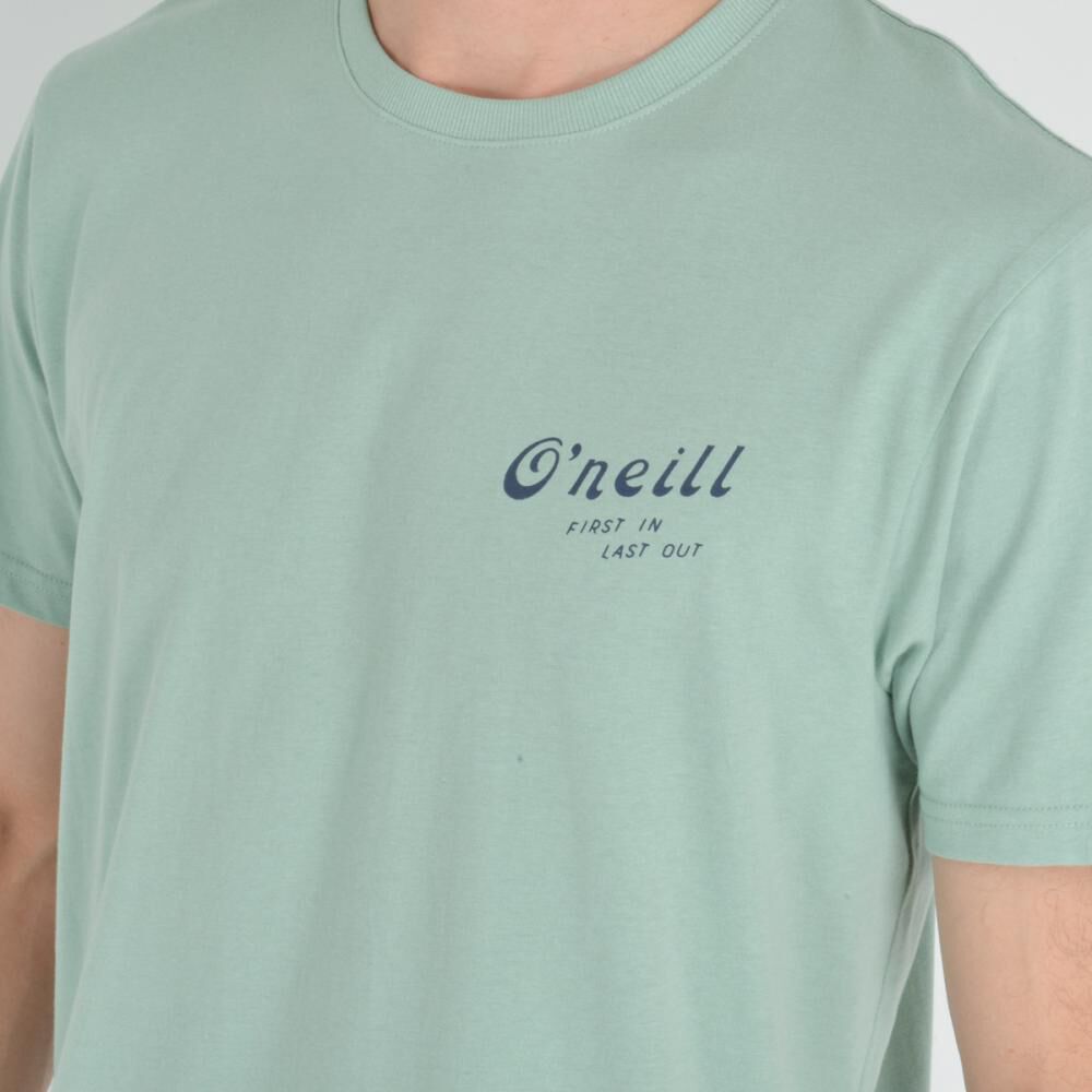 Polera Manga Corta Cuello Redondo Hombre O'neill image number 2.0