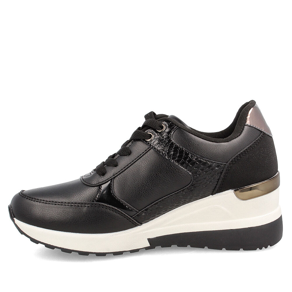 Zapatilla Mujer Bata Ling Negro image number 1.0