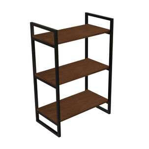 Repisa Dise&ntilde;o Industrial 3 Tablas 60cm X 30cm Cafe