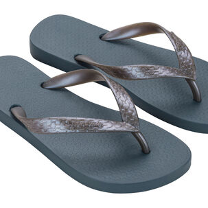 Sandalia Mujer Azul/plata Classica Ipanema