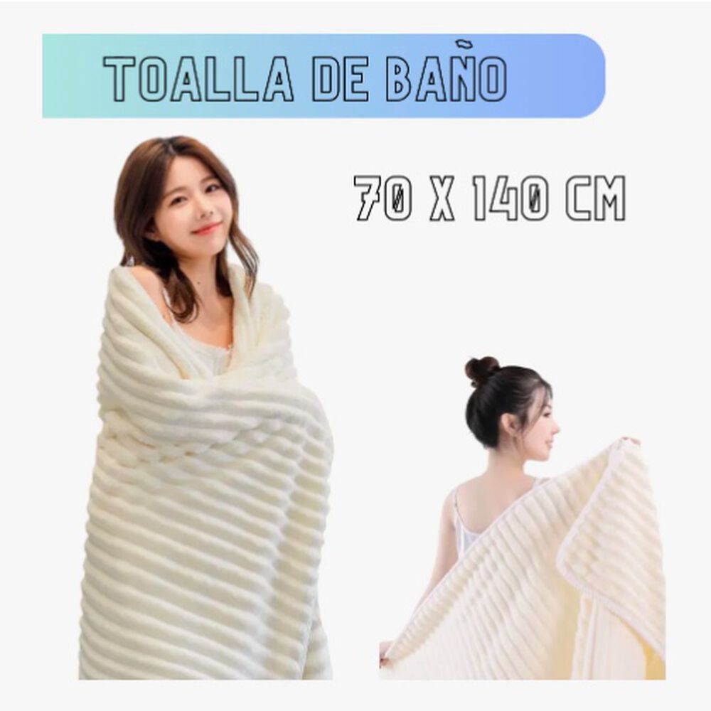 Pack 2 Toallas Microfibra Caf&eacute; image number 3.0