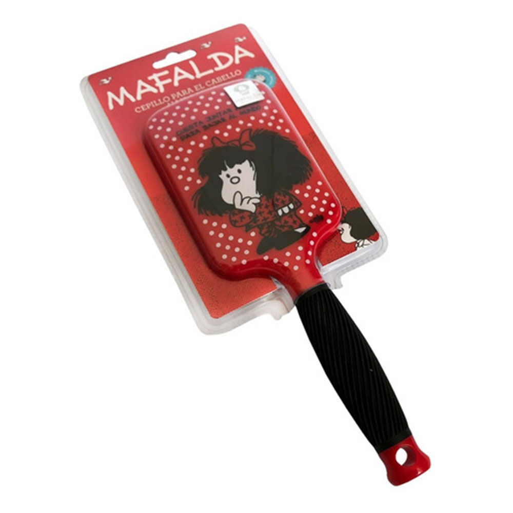 Cepillo De Pelo Diseño Mafalda Rojo / Zings image number 5.0
