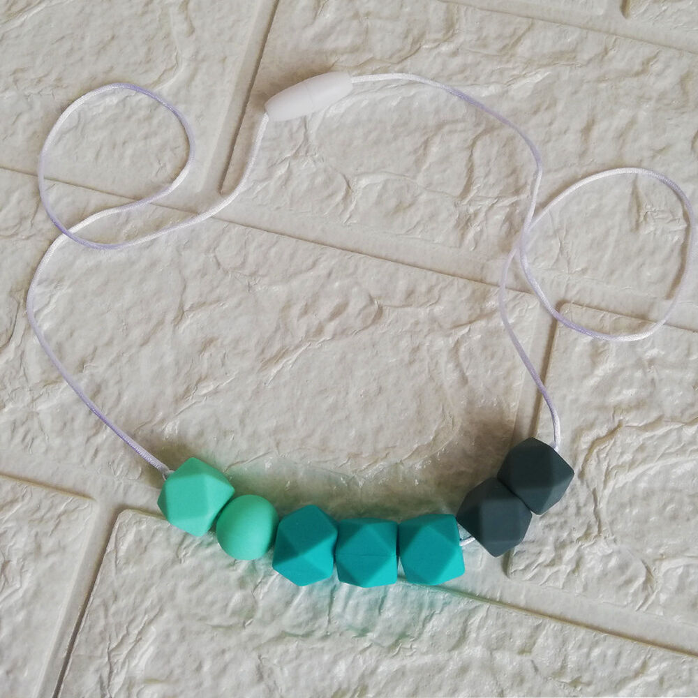 Collar De Lactancia Silicona Bebe Dentición Estimulacion image number 3.0