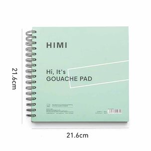 Block 21.6*21.6cm Para Gouache 160g Verde
