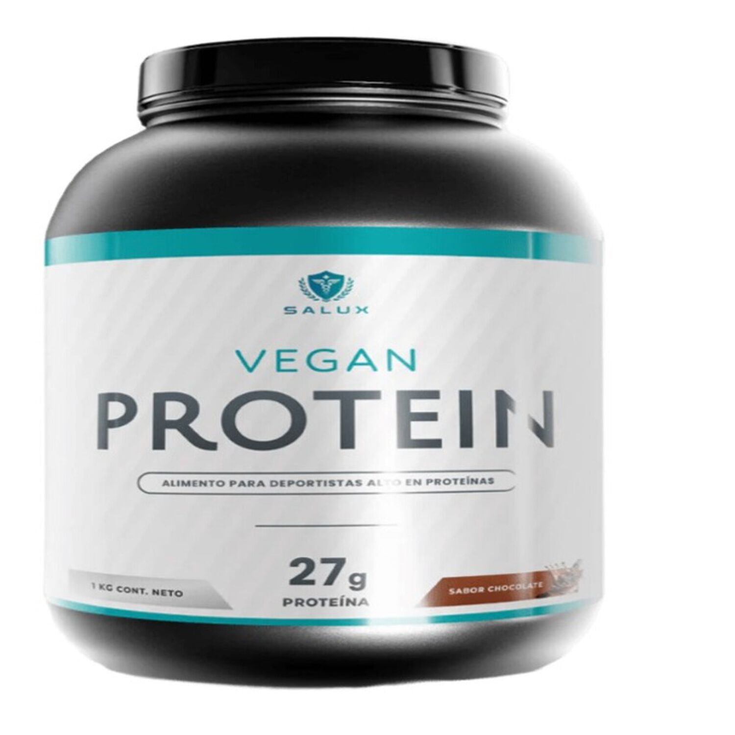 Salux Proteina Vegana 1kg Chocolate 30 Servicios image number 0.0