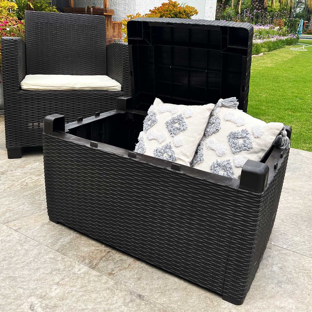 Juego Terraza &Aacute;lamo D&uacute;o Chocolate image number 2.0