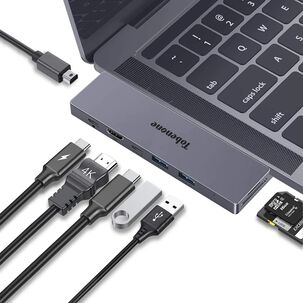 Hub Para Macbook Pro/air 8 En 2 Tobenone