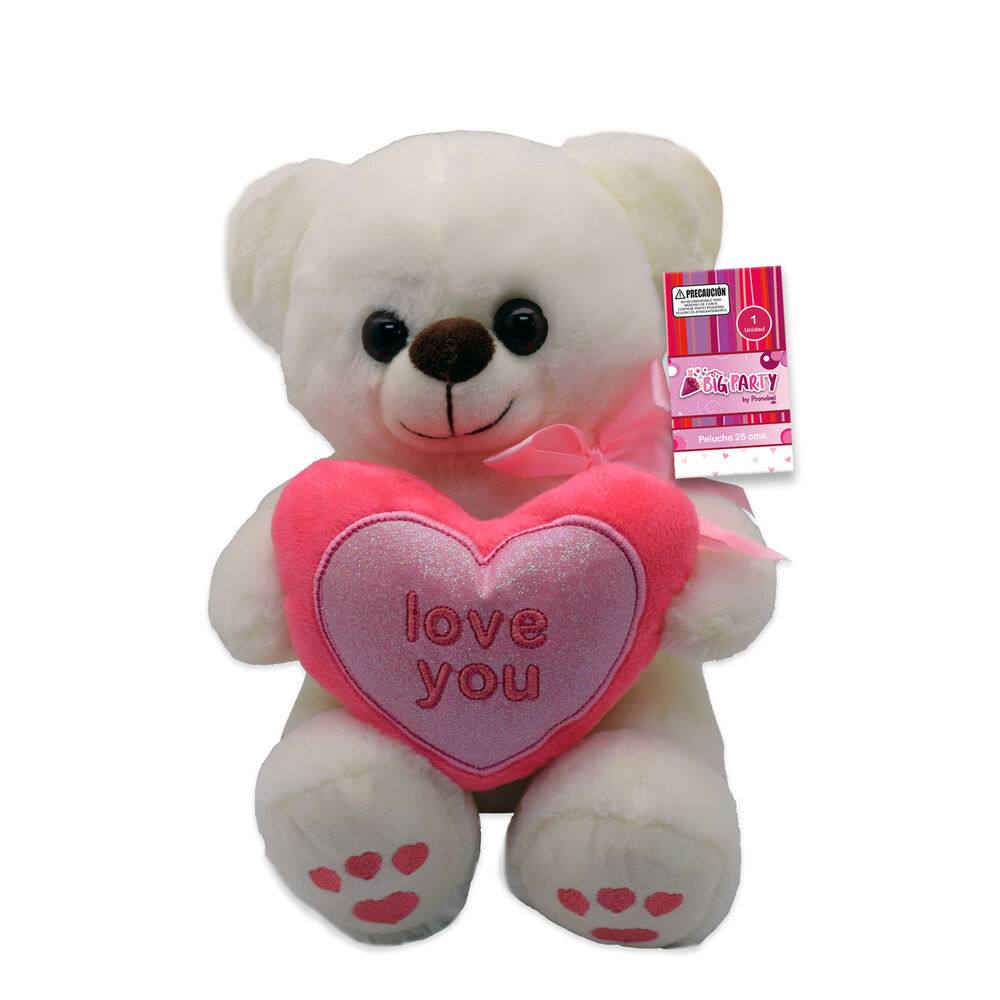 Peluche 25 Cm Oso San Valentin Big Party image number 2.0