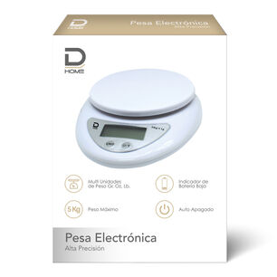 Pesa Hasta 5 Kilos Blanco Datacom Pronobel