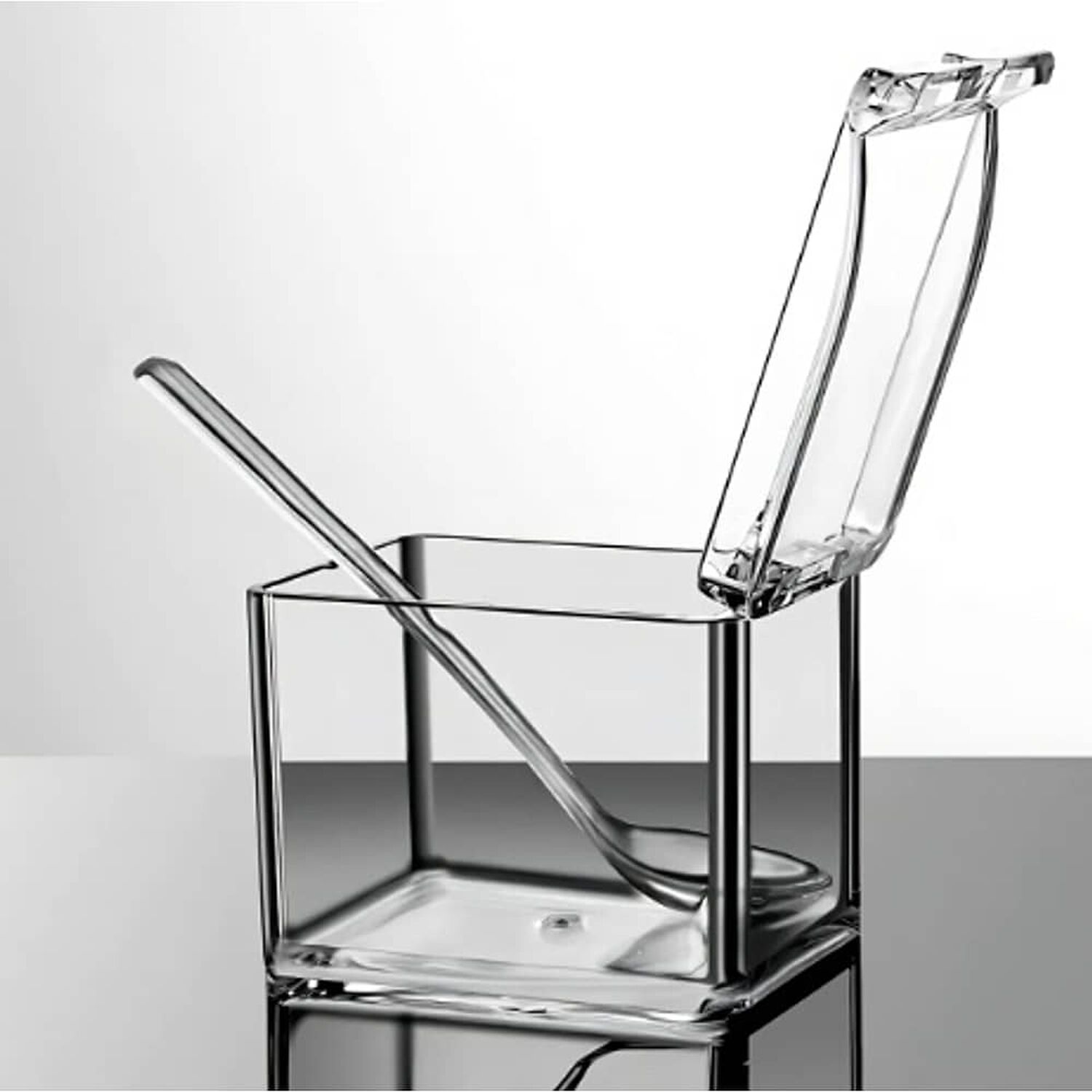 Caja Organizador Condimentos De 4 Piezas Color Transparente image number 4.0