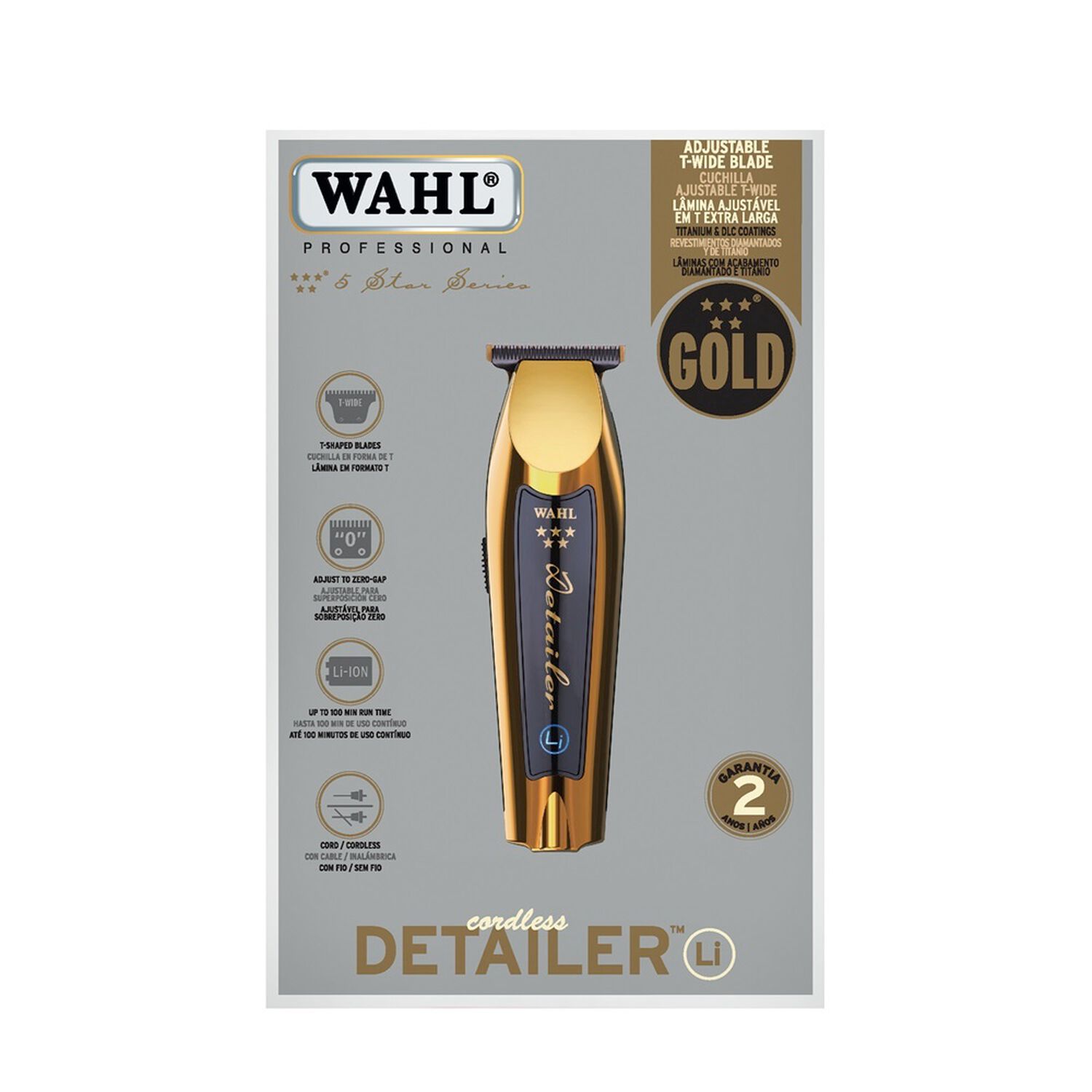 Wahl Pro Detailer Gold Trimmer image number 0.0