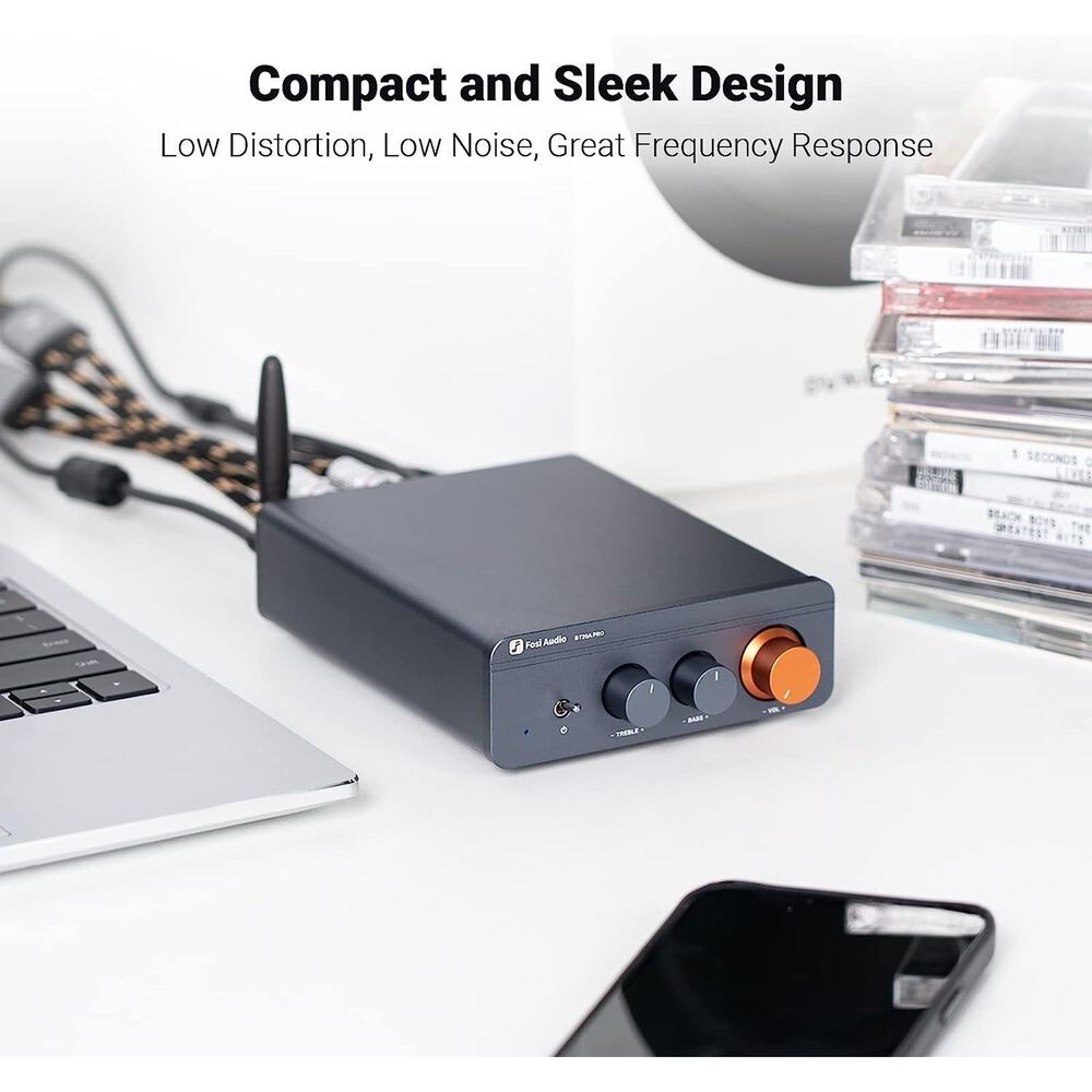 Amplificador De Audio Bluetooth - Fosi Audio Bt20a Pro 600w image number 3.0