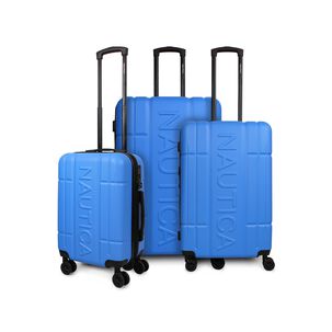 Set De 3 Maletas Amsterdam S+m+l Celeste Nautica