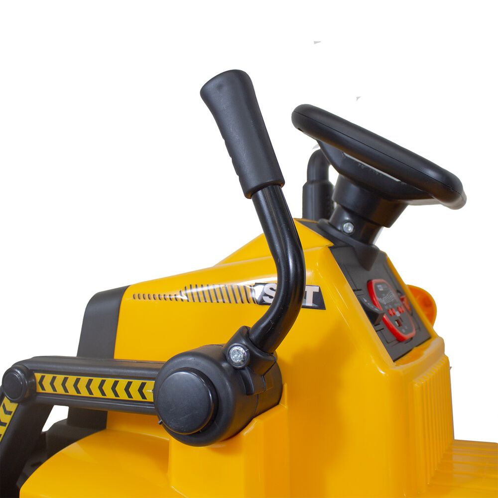 Cami&oacute;n El&eacute;trico Excavadora Loader Infantil Amarillo image number 6.0
