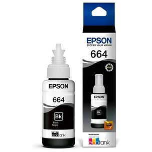 Tinta Epson 664 Original Negra 70ml Premium Edition