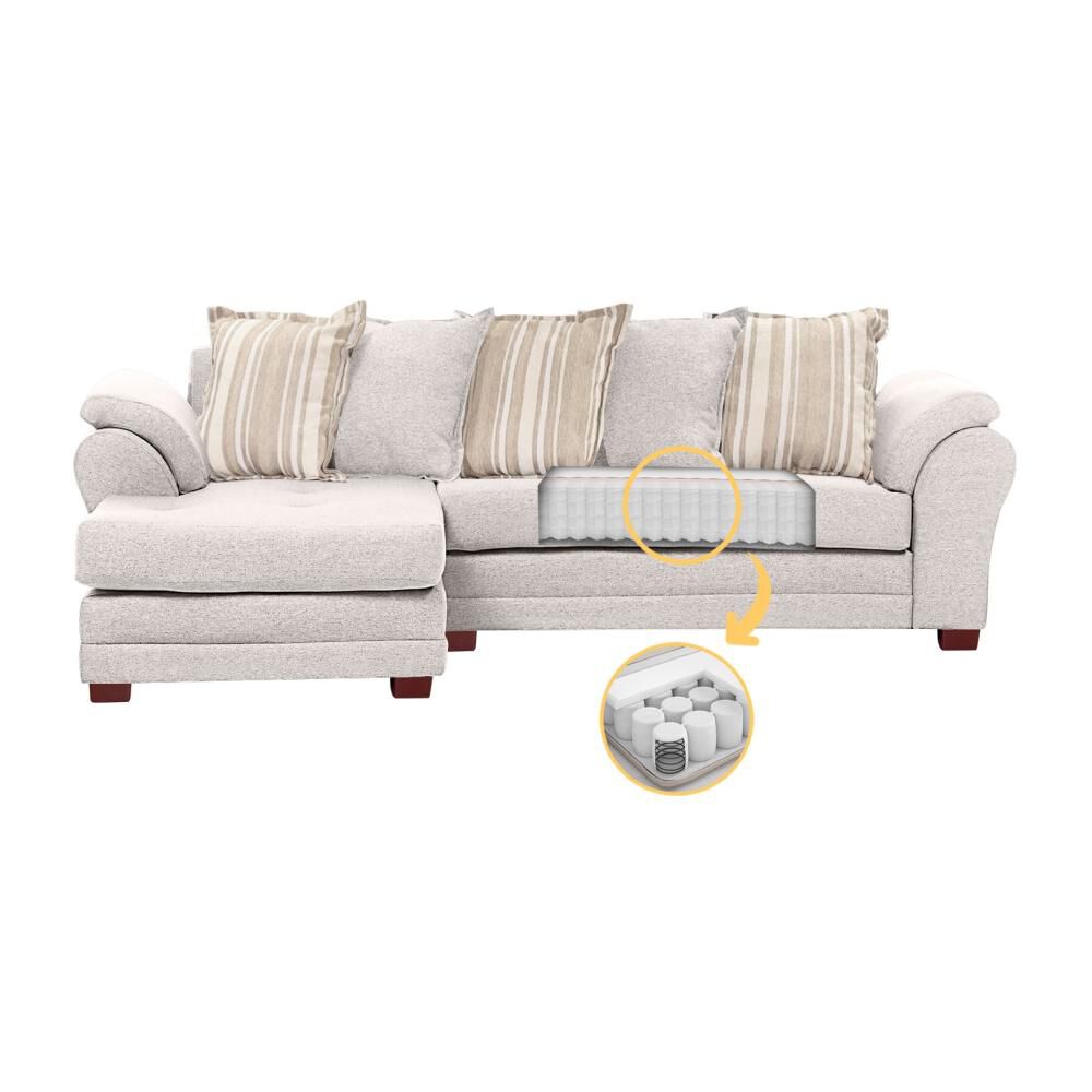 Sofá Seccional Izquierdo Living Factory Mustang / 4 Cuerpos image number 2.0