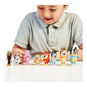 Juguete Set 8 Figuras Articuladas Bluey Y Su Familia Infantil