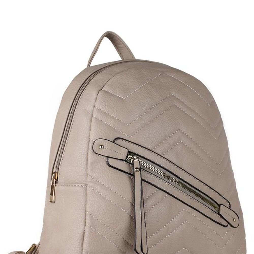 Mochila De Mujer Suvan Beige Park West image number 1.0