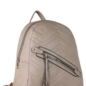 Mochila De Mujer Suvan Beige Park West Mochila De Mujer Suvan Beige Park West