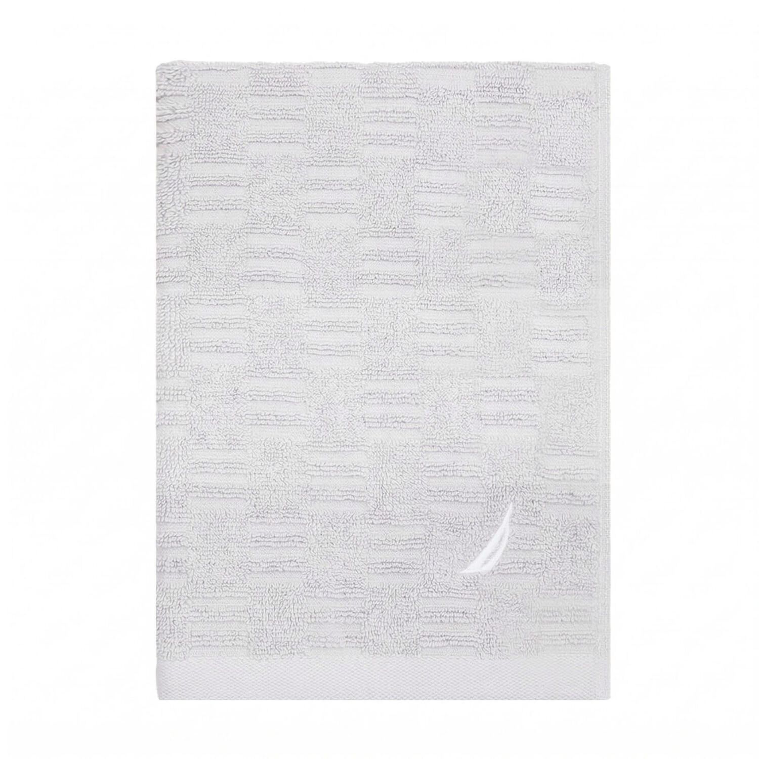 Toalla De Cara Savoy Nautica 100% Algod&oacute;n 30x50cm Hipoalerg&eacute;nica Gris image number 4.0
