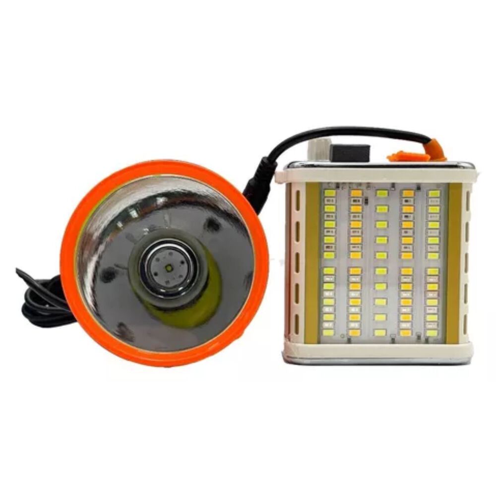 Linterna Recargable Led Alta Potencia 800w Camping Aventura image number 2.0