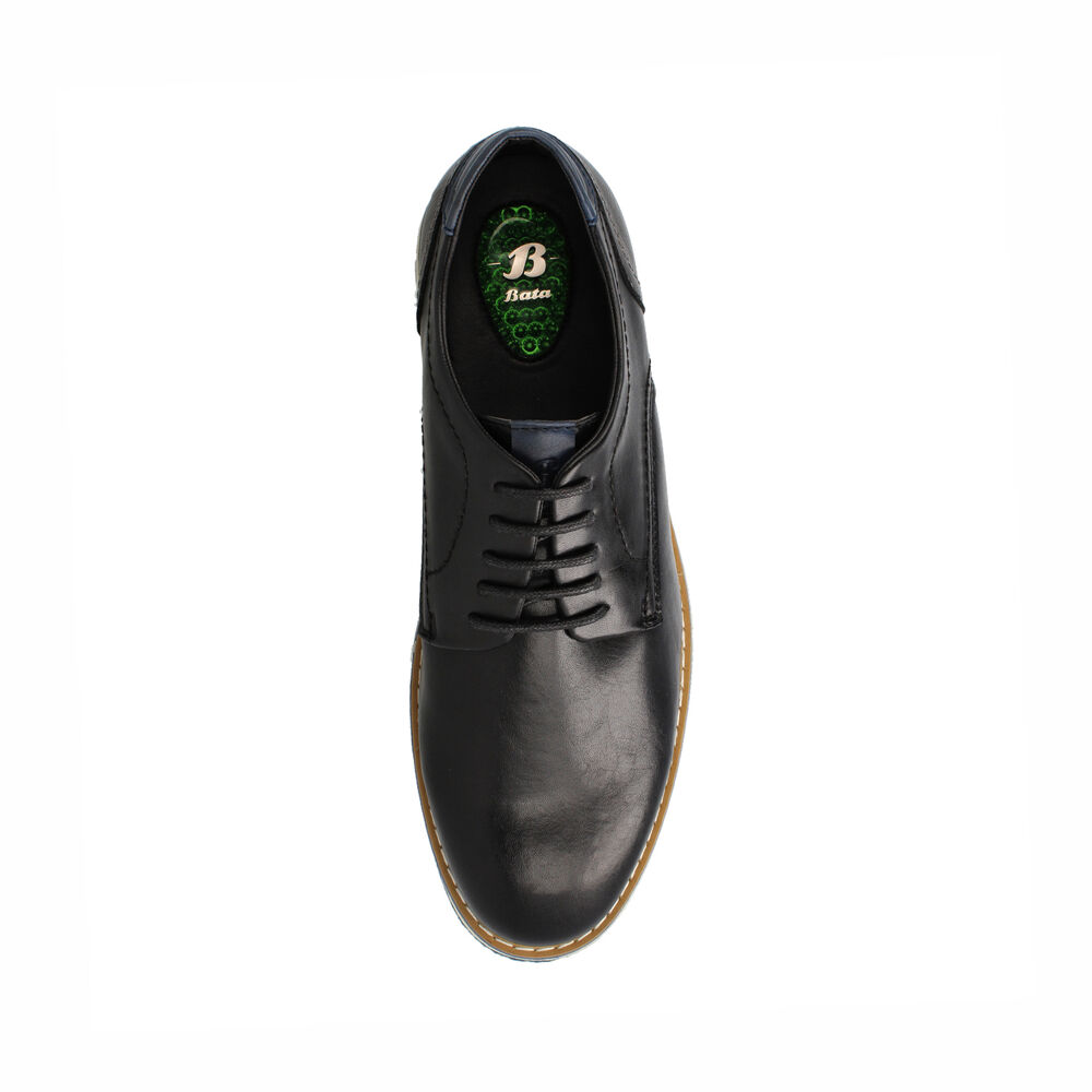 Zapato Hombre Bata Hugo Negro image number 3.0