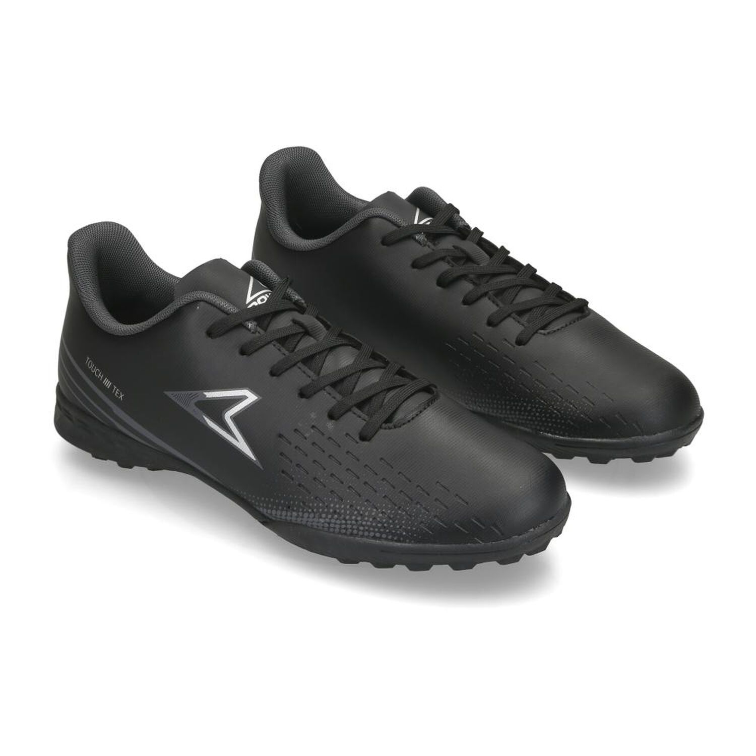Zapatilla F&uacute;tbol Hombre Power Punt Thunder Negro image number 1.0