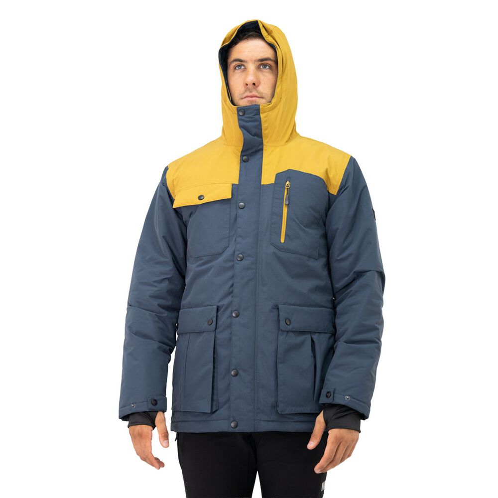 Parka Hw Kodiak Azul Mostaza image number 3.0