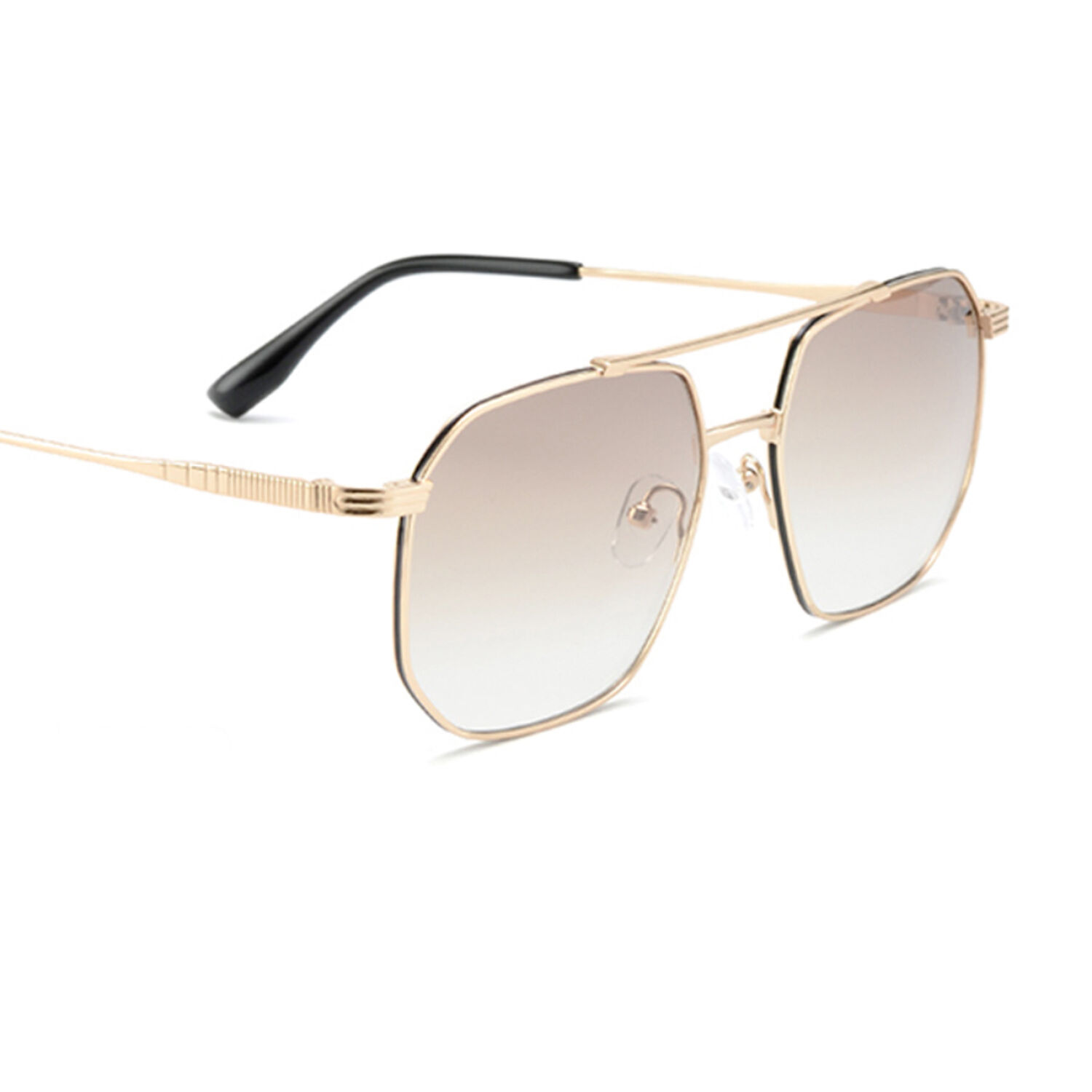 Lentes De Sol Vessel Dorado York Eyewear image number 2.0