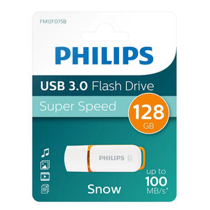Pendrive 128gb Philips Snow Usb 3.0 Fm12fd75b97- Ps