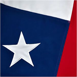 Bandera Chilena 60x90cm Con Estrella Bordada - Ps