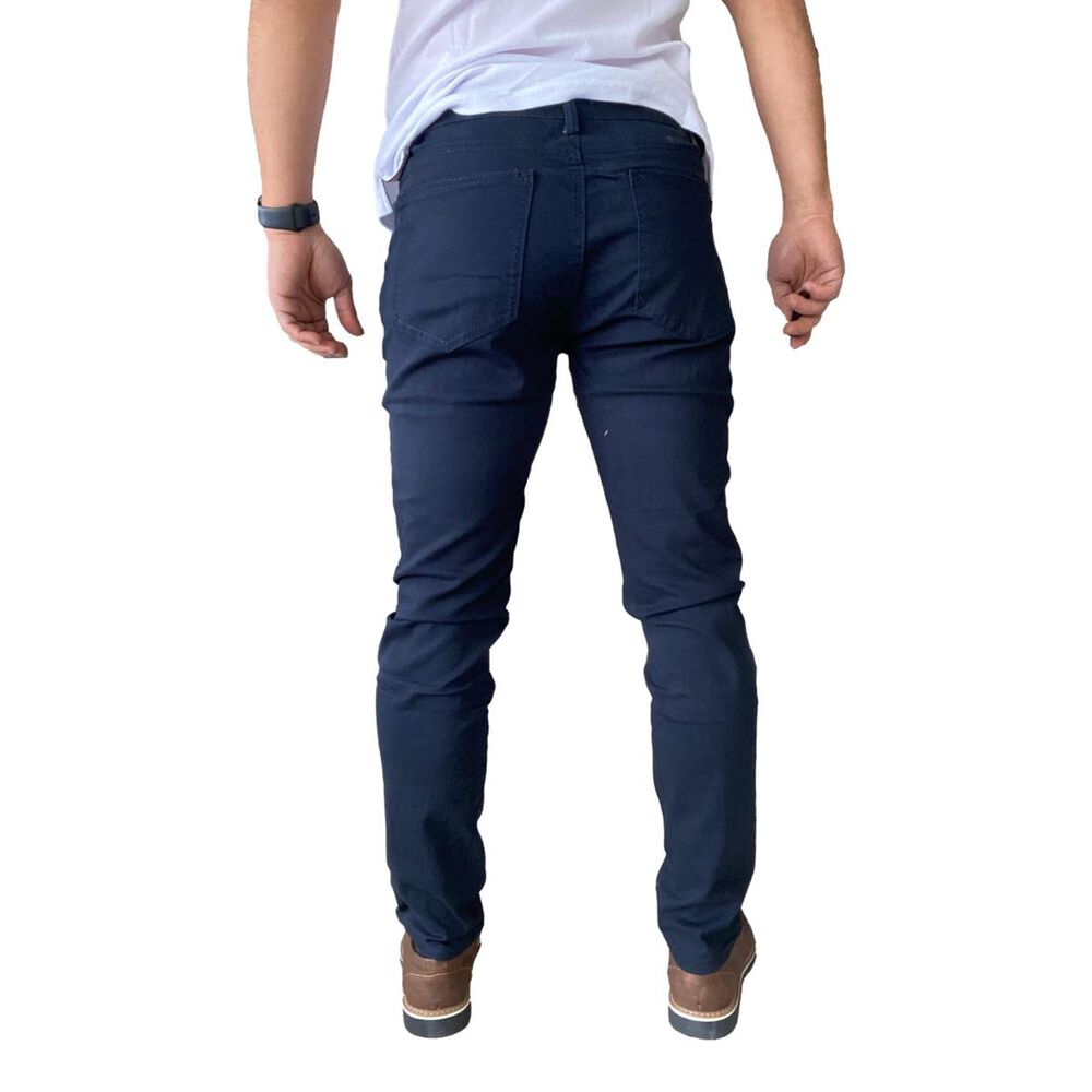 Pantal&oacute;n Tela Elasticado Slim Fit Colores image number 17.0