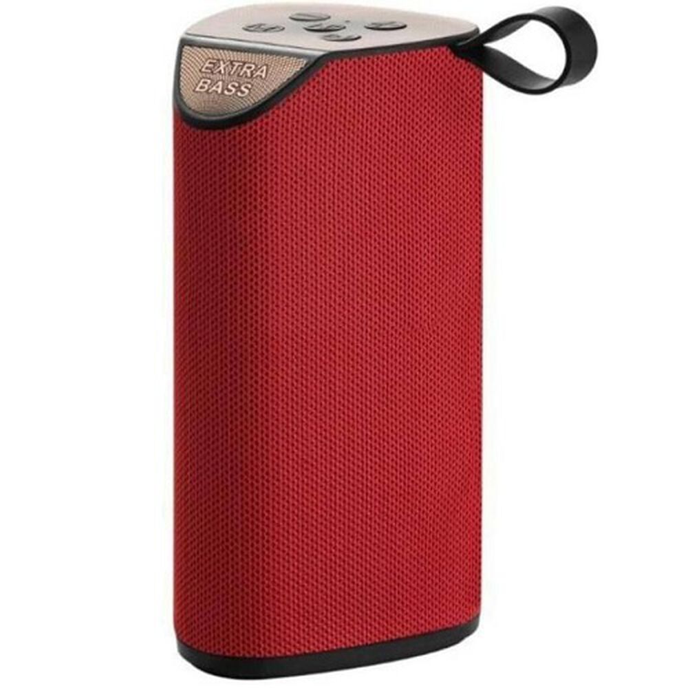 Parlante Bluetooth Gt-111 Recargable Rojo image number 0.0